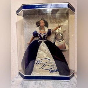 Barbie Millennium Princess in Purple and Silver Gown